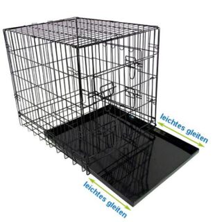 Hundekäfig HK-XL Transportkäfig Drahtkäfig Transportbox Käfig Hundebox faltbar