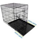 Hundekäfig HK-XL Transportkäfig Drahtkäfig...