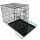 Hundekäfig HK-XL Transportkäfig Drahtkäfig Transportbox Käfig Hundebox faltbar