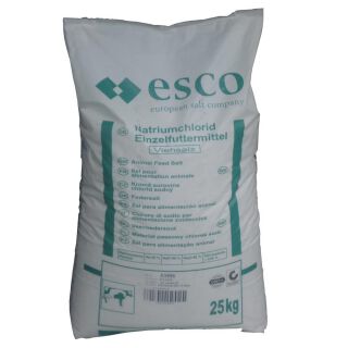 K+S Viehsalz grob 40x25kg Rinder Pferde Schafe Ziegen Wild Salz Streusalz