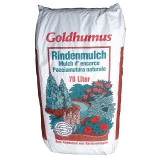 Goldhumus Rindenmulch 0-40 70 Liter Hülskamp