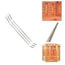 Vollspektrumstrahler Infrarotstrahler 300 Watt 58cm Heizstrahler Infrarotkabine