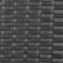 Poly Rattan Gartenmöbel Capetown schwarz Alu...