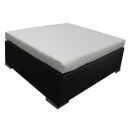 Poly Rattan Gartenmöbel Capetown schwarz Alu Garnitur Lounge Garten Sitzgruppe Gartenset