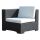 Poly Rattan Gartenmöbel California schwarz Garten Möbel Set Lounge Gartenlounge Sitzgruppe Garnitur
