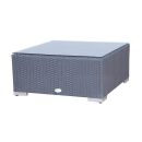 Poly Rattan Gartenmöbel Memphis anthrazit Tisch Garten Möbel Set Lounge Gartenlounge Sitzgruppe Garnitur