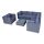 Poly Rattan Gartenmöbel Memphis anthrazit Tisch Garten Möbel Set Lounge Gartenlounge Sitzgruppe Garnitur
