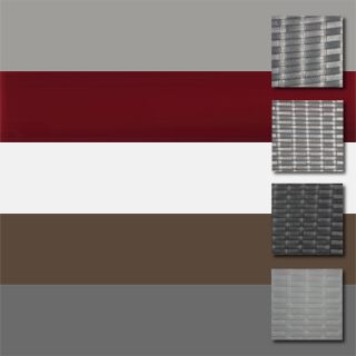 Kissenbezüge-Set für Rattanmöbel Jamaica bordeaux