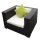 Poly Rattan Gartenmöbel Florida schwarz Alu Garnitur Lounge Garten Sitzgruppe Gartenset