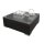 Poly Rattan Gartenmöbel Houston schwarz Alu Garnitur Lounge Garten Sitzgruppe Gartenset