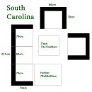 Poly Rattan Gartenmöbel South Carolina schwarz Alu Garnitur Lounge Garten Sitzgruppe Gartenset