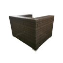 Poly Rattan Gartenmöbel G-Sessel mix-braun Alu...