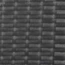 Poly Rattan Gartenmöbel Mittelteil schwarz Alu...