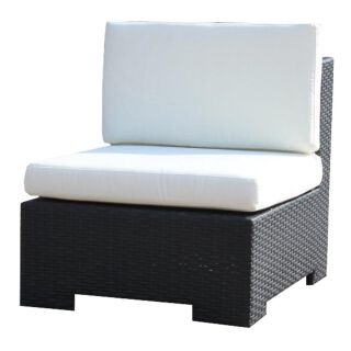 Poly Rattan Gartenmöbel G-Mittelteil Alu Garnitur Lounge Garten Sitzgruppe Gartenset