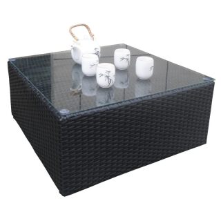 Poly Rattan Gartenmöbel Glastisch Alu Garnitur Lounge Garten Sitzgruppe Gartenset