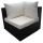 Poly Rattan Gartenmöbel Ecksofa Alu Garnitur Lounge Garten Sitzgruppe Gartenset