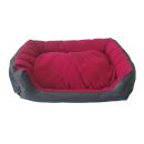 Hundebett BaluL rot Hundekorb Hundekissen Hundesofa Tierbett Katzenbett