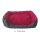 Hundebett BaluXL rot Hundekorb Hundekissen Hundesofa Tierbett Katzenbett