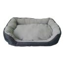 Hundebett BaluL grau Hundekorb Hundekissen Hundesofa...