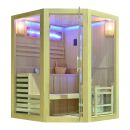 Sauna Calgary traditionelle Heimsauna Salzstein...