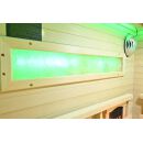 Infrarotkabine Dalen Sauna Vollspektrumstrahler DUALTHERM Salzstein Infrarot