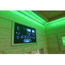 Infrarotkabine Dalen Sauna Vollspektrumstrahler DUALTHERM Salzstein Infrarot