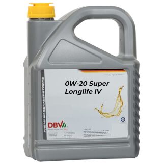 DBV 0W-20 Super Longlife IV 508.00/509.00 2 x 5-Liter-Kanister
