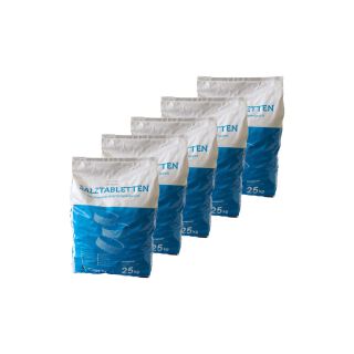 Ciech 5x25kg Salztabletten Regeneriersalz Wasserenthärtung Wasserenthärter