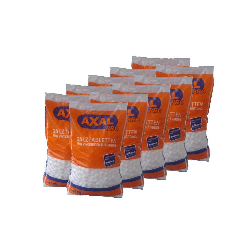 10x25kg = 250kg Regeneriersalz – Salztabletten Für Wasserenthärter, Von Aqmos
