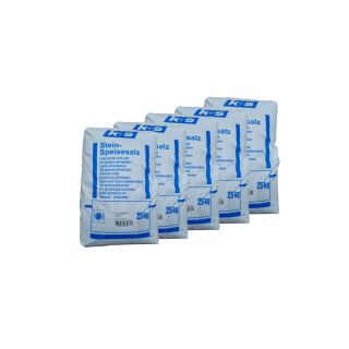 K+S Stein Speisesalz 2,3-0,8 5x25kg Kochsalz Gewürz