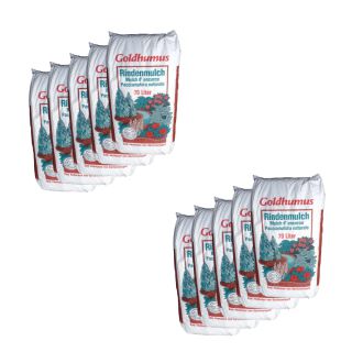 Goldhumus Rindenmulch 0-40 10x70 Liter Hülskamp