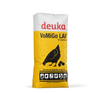 Deuka VoMiGo 25kg Legehennen Alleinfutter Mehl Hühnerfutter Vogelmilbe