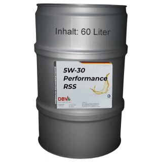 DBV 5W-30 Performance RSS 60-Liter-Fass