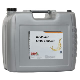 10W-40 DBV BASIC 20-Liter-Kanister