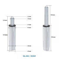 Gasdruckfeder für Bürostuhl GL-04 Gasdruckdämpfer Gasfeder Feder Gaslift 51-72cm