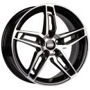 16 Zoll Alufelge DBV 5DS 005 6,5x16 5/100 ET45 schwarz...