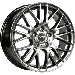 16 Zoll Alufelge DBV 5KS 003 6,5x16 5/114,3 ET40 hyper silber Felge