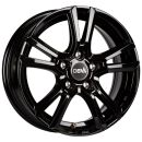 16 Zoll Alufelge DBV ANDORRA 6,5x16 5/112 ET50 schwarz Felge
