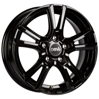 18 Zoll Alufelge DBV ANDORRA 8,0x18 5/112 ET48 schwarz Felge