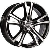 18 Zoll Alufelge DBV ANDORRA 8,0x18 5/112 ET48 schwarz...