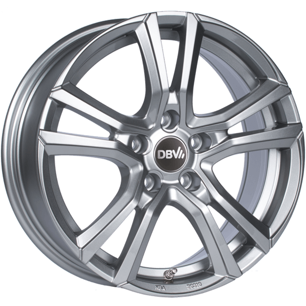 19 Zoll Alufelge DBV ANDORRA 8,0x19 5/114,3 ET40 shadow silber Felge