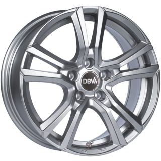 19 Zoll Alufelge DBV ANDORRA 8,0x19 5/120 ET30 shadow silber Felge