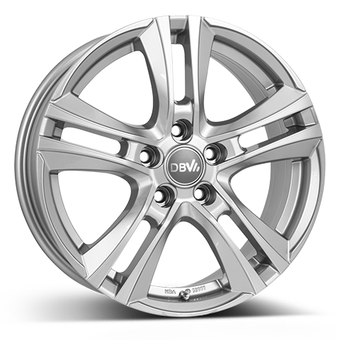 18 Zoll Alufelge DBV ANDORRA II 7,5x18 5/108 ET45 hyper silber Felge
