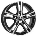 16 Zoll Alufelge DBV ANDORRA II 6,5x16 5/112 ET45 schwarz...