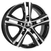 19 Zoll Alufelge DBV ANDORRA II 8,0x19 5/108 ET42 schwarz...