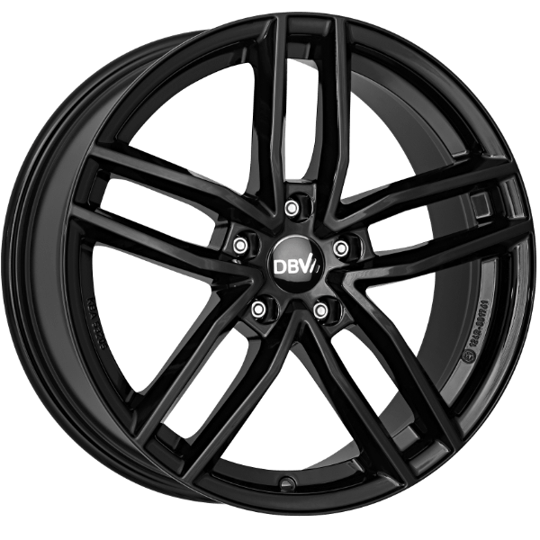 16 Zoll Alufelge DBV ANDORRA TR 6,5x16 5/100 ET47 black Felge