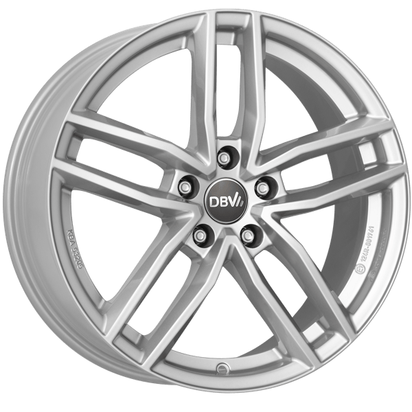 17 Zoll Alufelge DBV ANDORRA TR 7,0x17 5/114,3 ET40 silver Felge