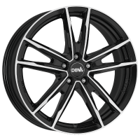 17 Zoll Alufelge DBV FLORIDA KF DARK 7,0x17 5/108 ET50...