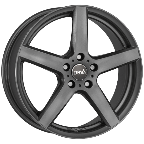16 Zoll Alufelge DBV NAVIGIO TY 6,5x16 5/100 ET38 graphite matt Felge