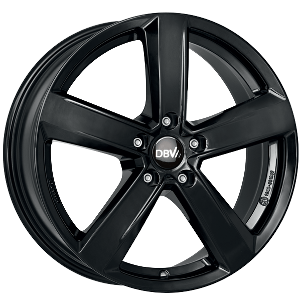 15 Zoll Alufelge DBV SAMOA TU 6,0x15 5/112 ET43 black Felge